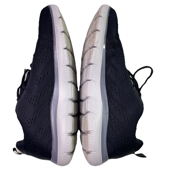 Skechers Men\'s Summits‎ Torre Lace Up Shoes Sneakers Black Lite-weight Sz.10 main image 5